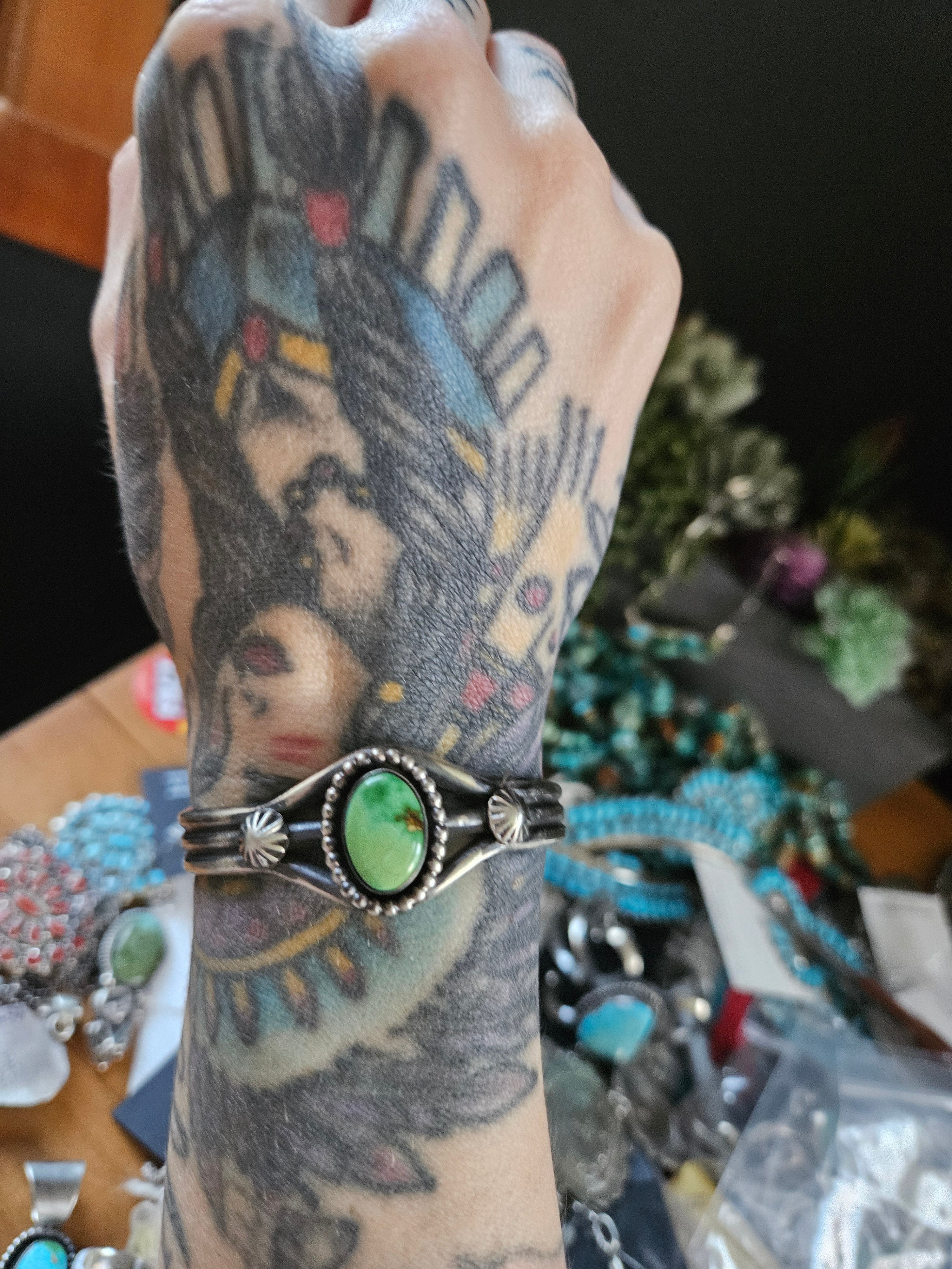 Sonoran Gold Thick Chimney Butte Cuff SALE