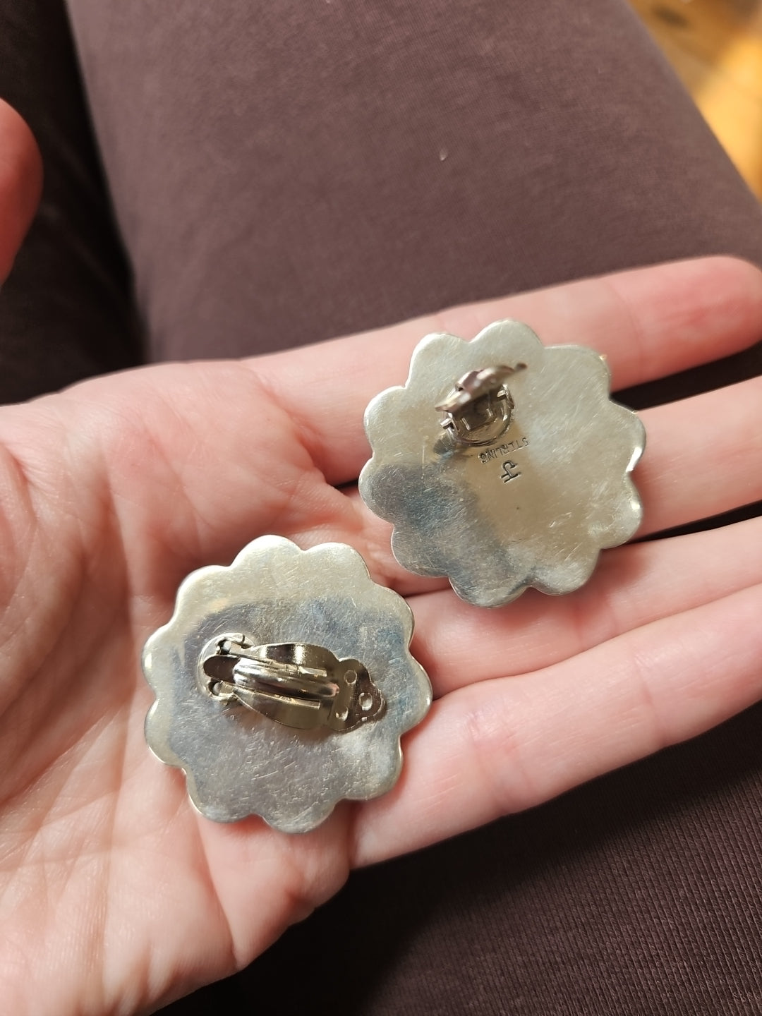 Federico Turquoise Statement Cluster Earrings Huge