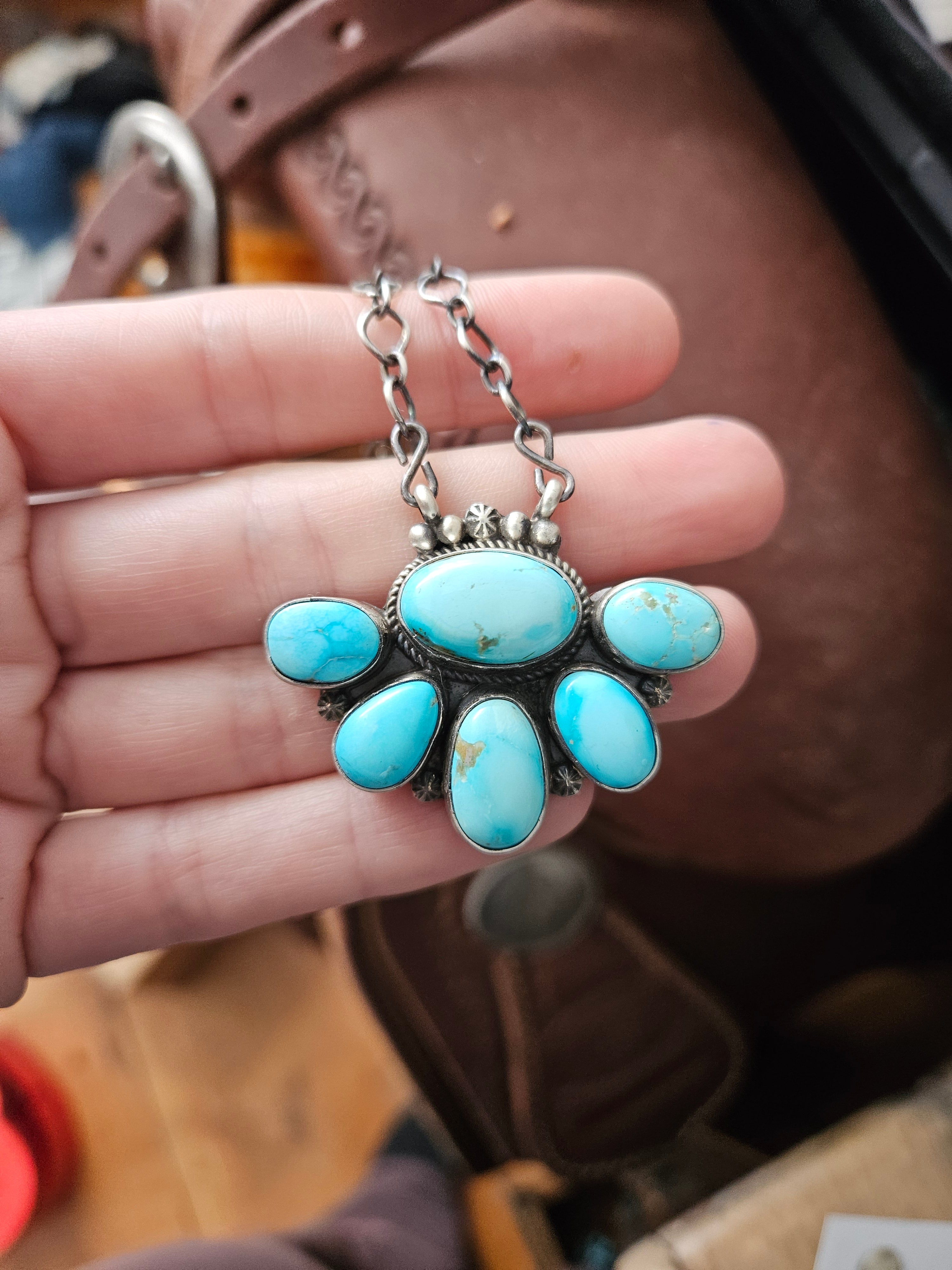 Kingman Half Moon Necklace