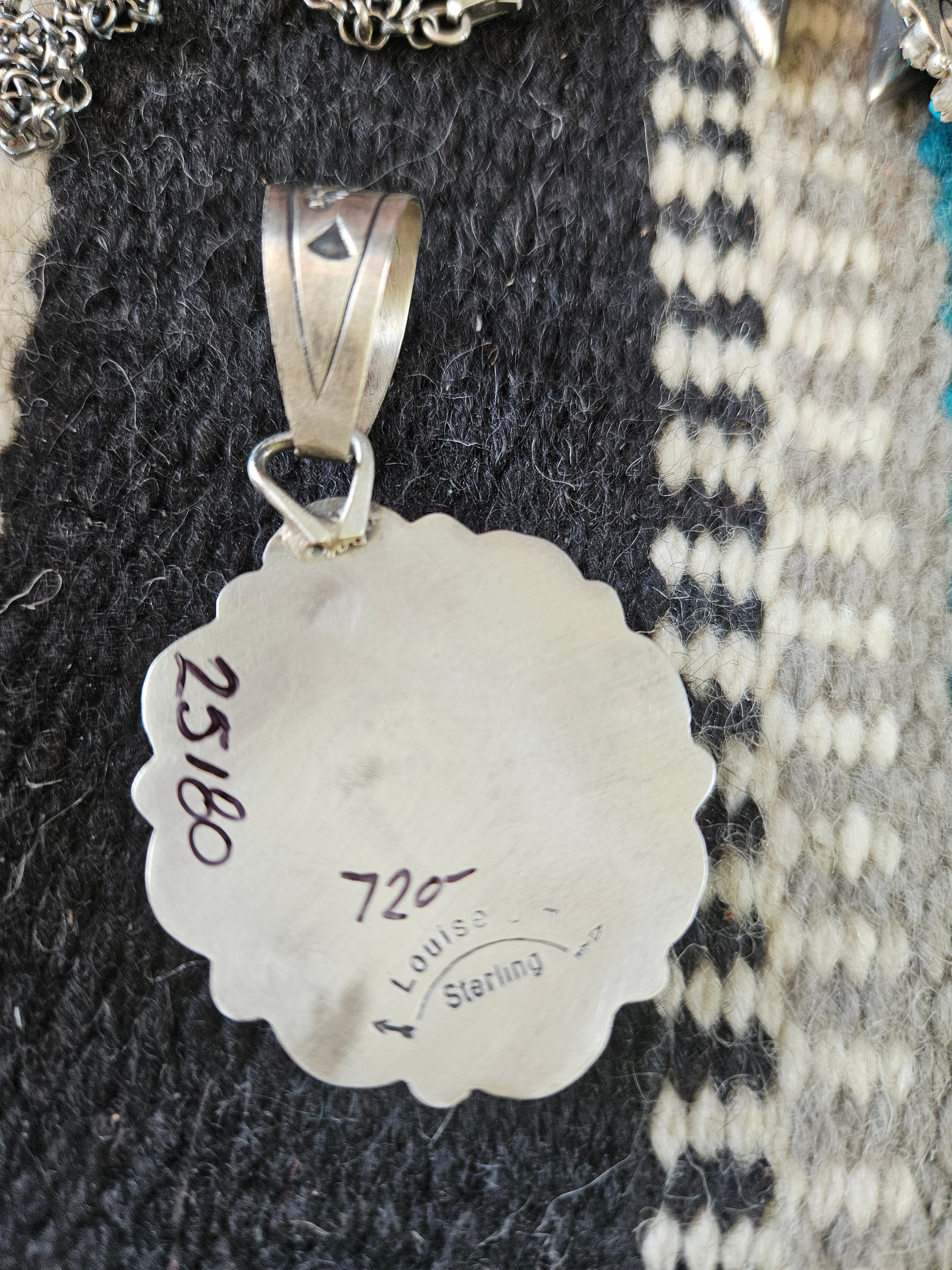 Sonoran Gold Turquoise Cluster Pendant SALE