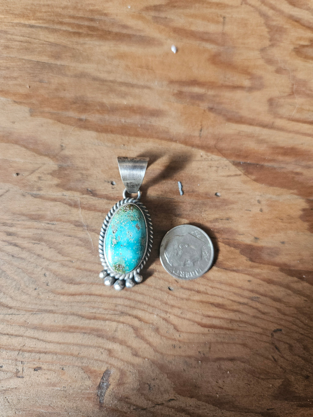 Sonoran Turquoise Pendant SALE