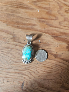 Sonoran Turquoise Pendant SALE