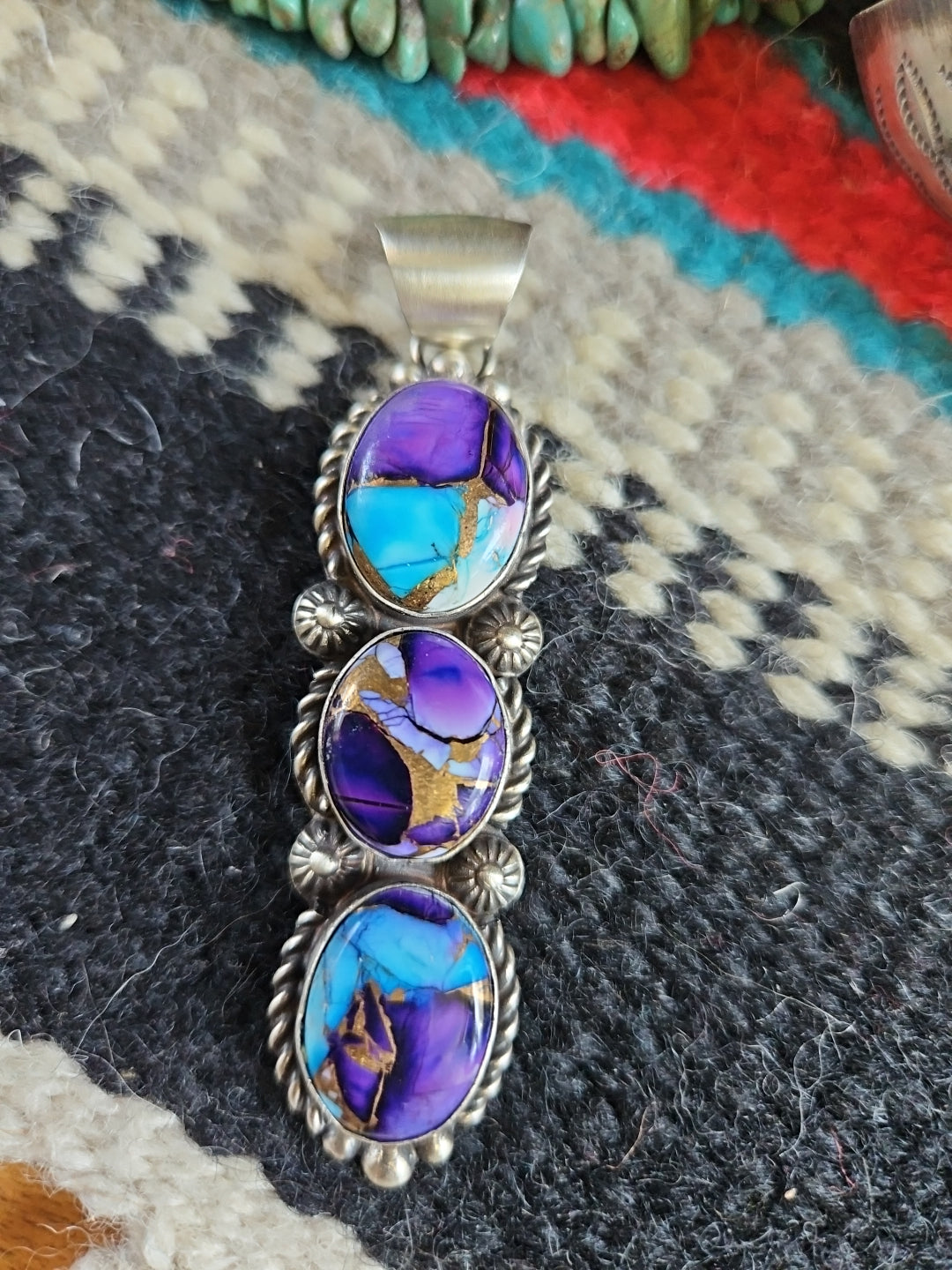 Purple Totem Pendant #1