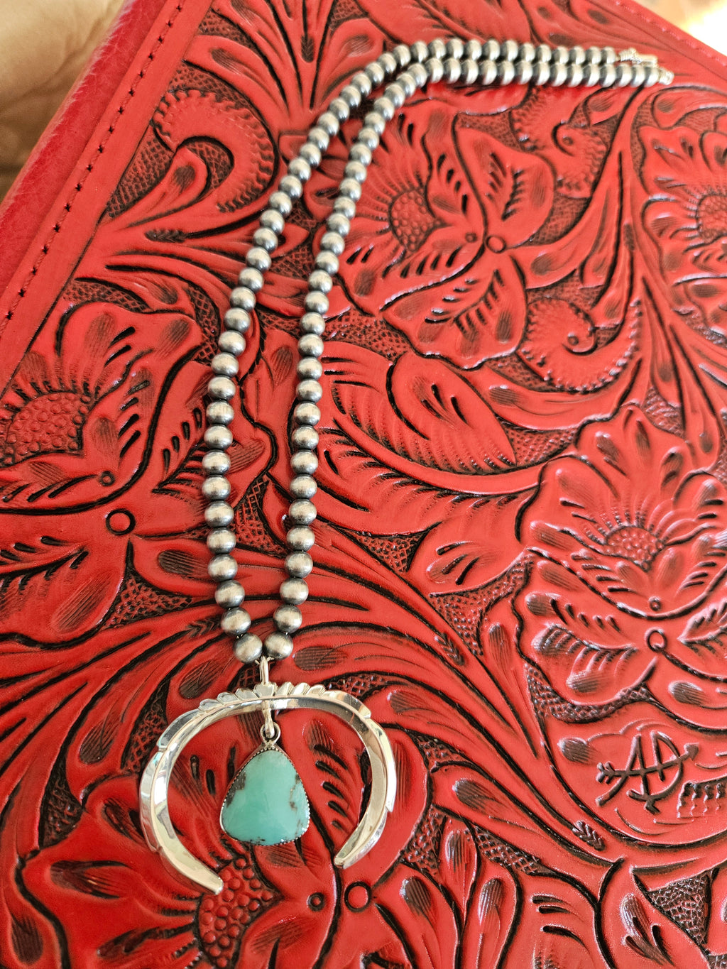 Turquoise Blossom Necklace