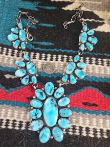 Ella Peters Turquoise Statement Necklace