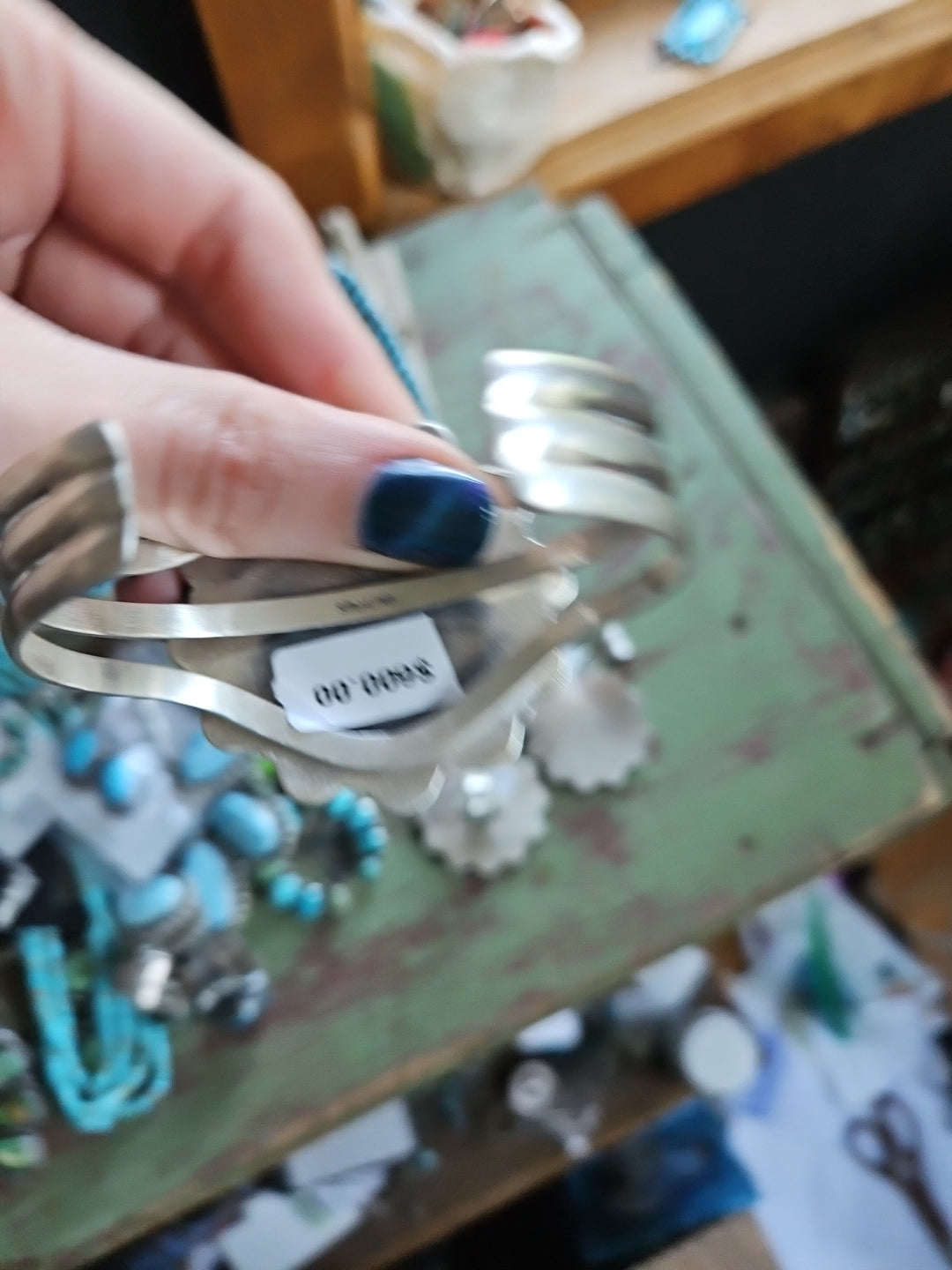 Turquoise Liberty Dime Set