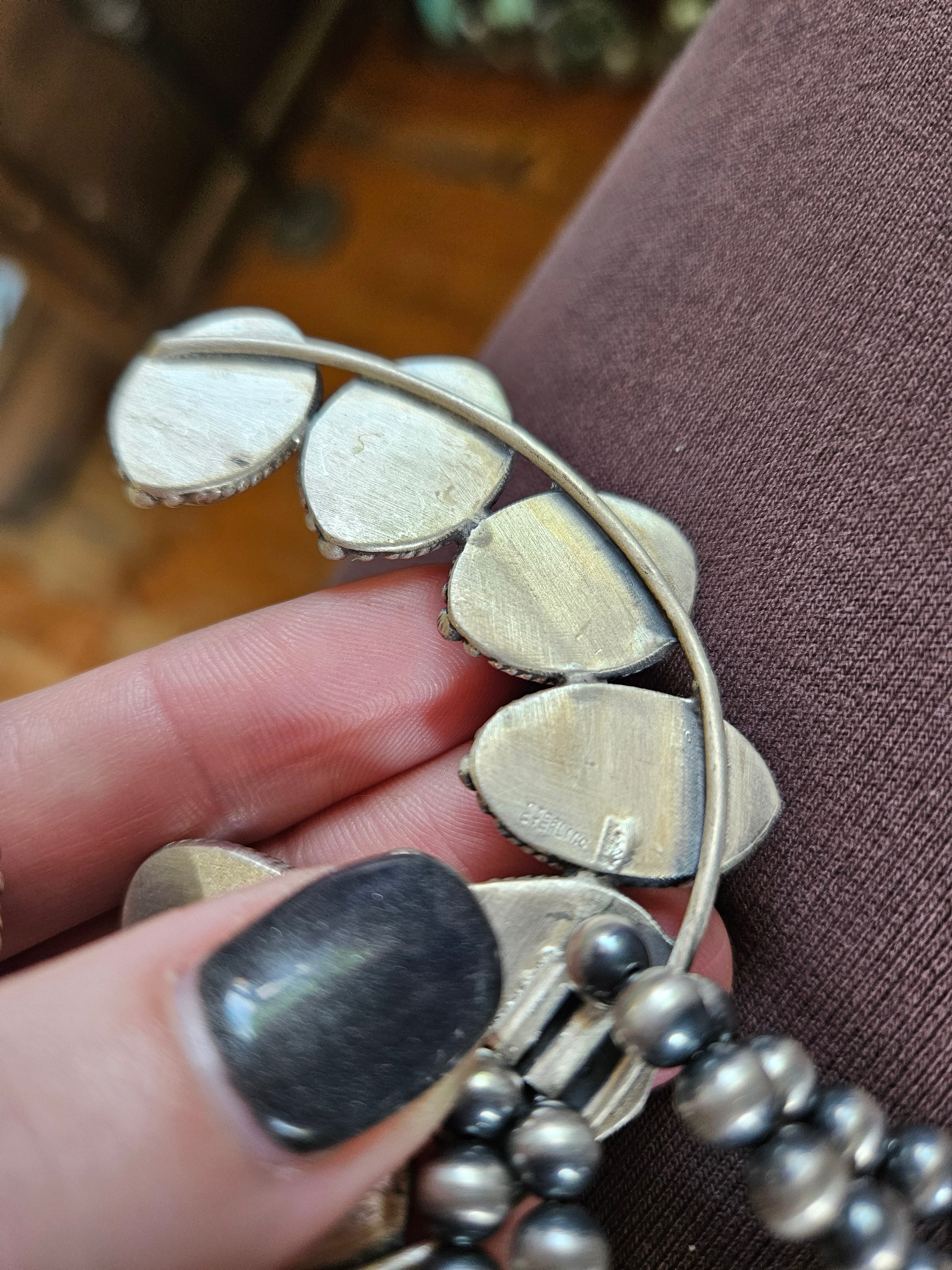 Turquoise Squash Blossom Necklace SALE