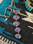 Purple Mojave Lariat Necklace SALE