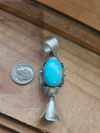 Turquoise Blossom Pendant SALE