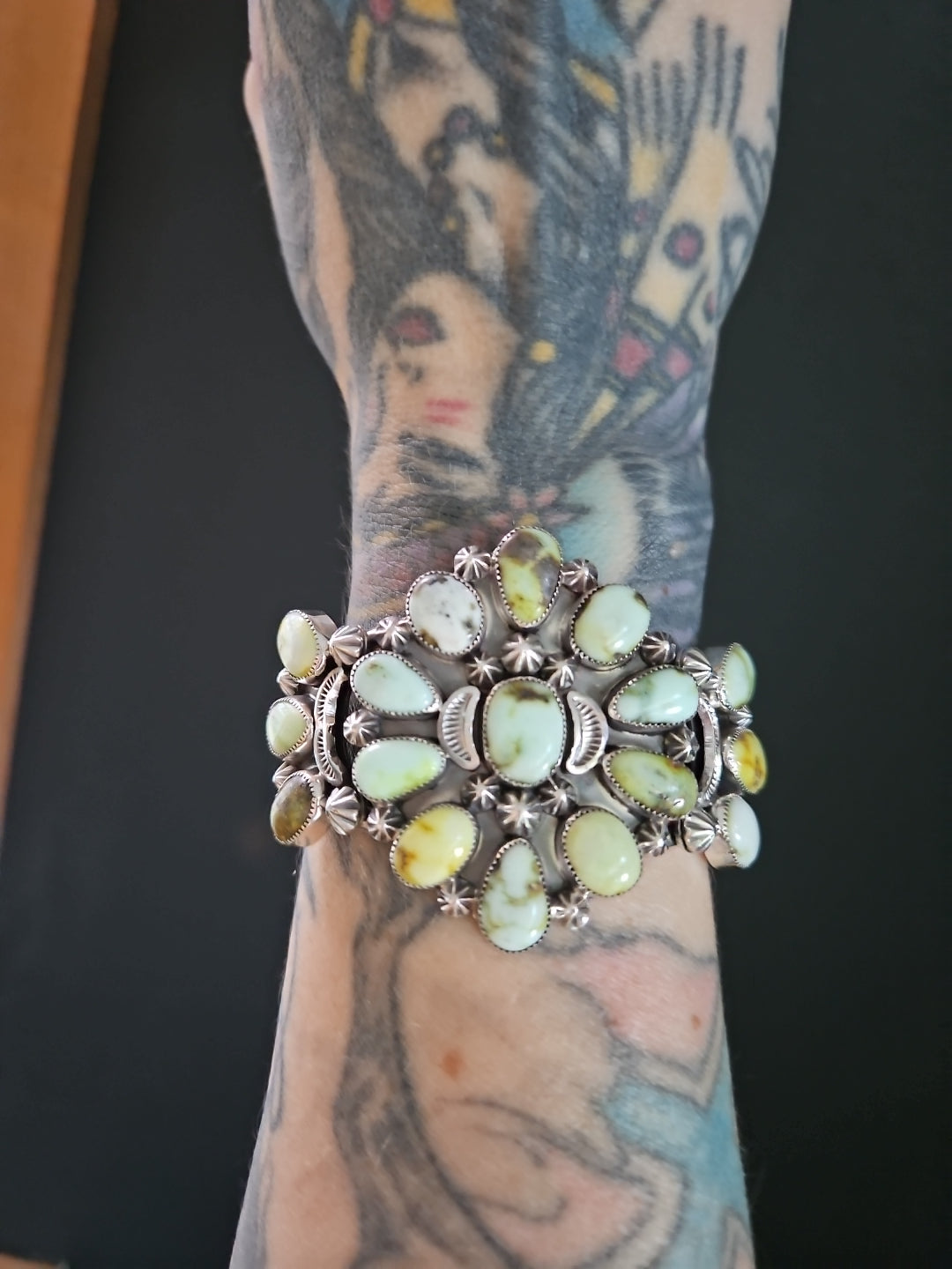 Palomino Turquoise Cluster Statement Cuff SALE Special Order Read Info