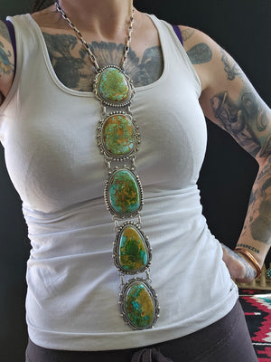 Sonoran Turquoise Statement Necklace