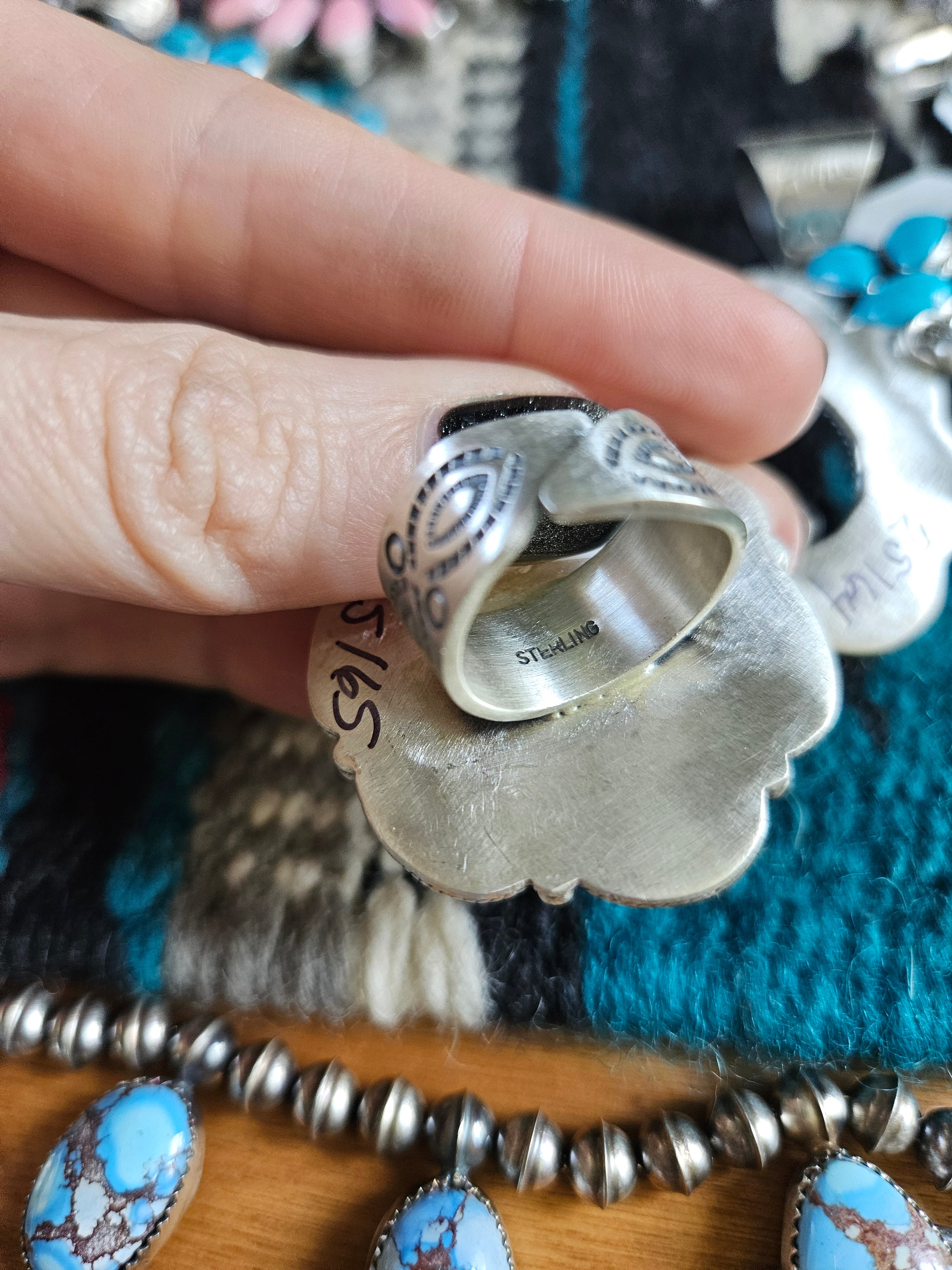 Sonoran Gold Liberty Dime Cluster Ring