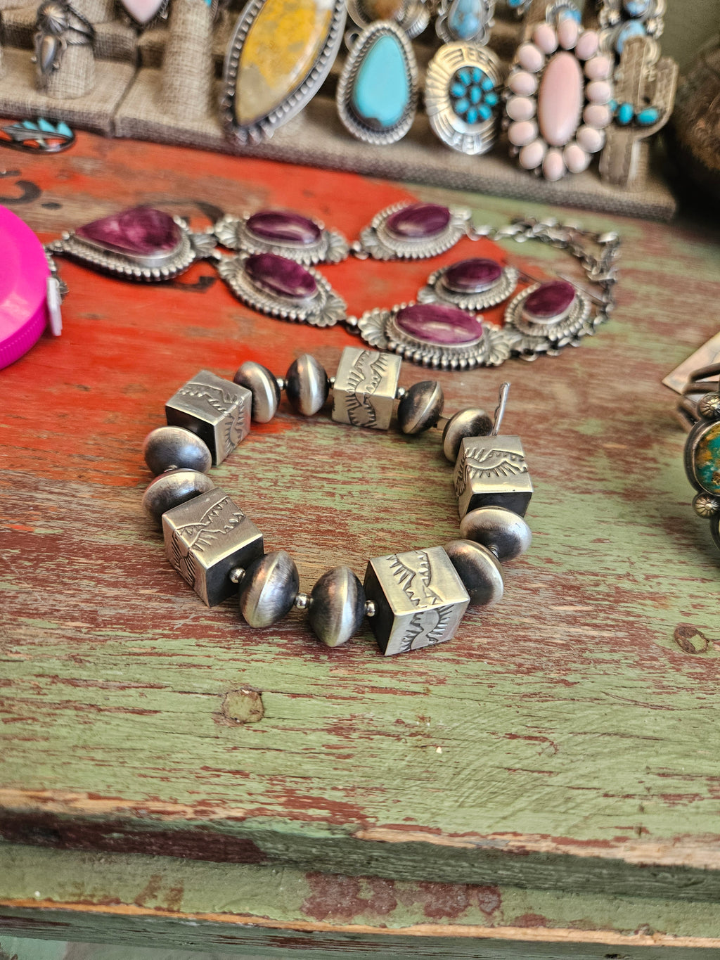Navajo Pearls Stretch Bracelet