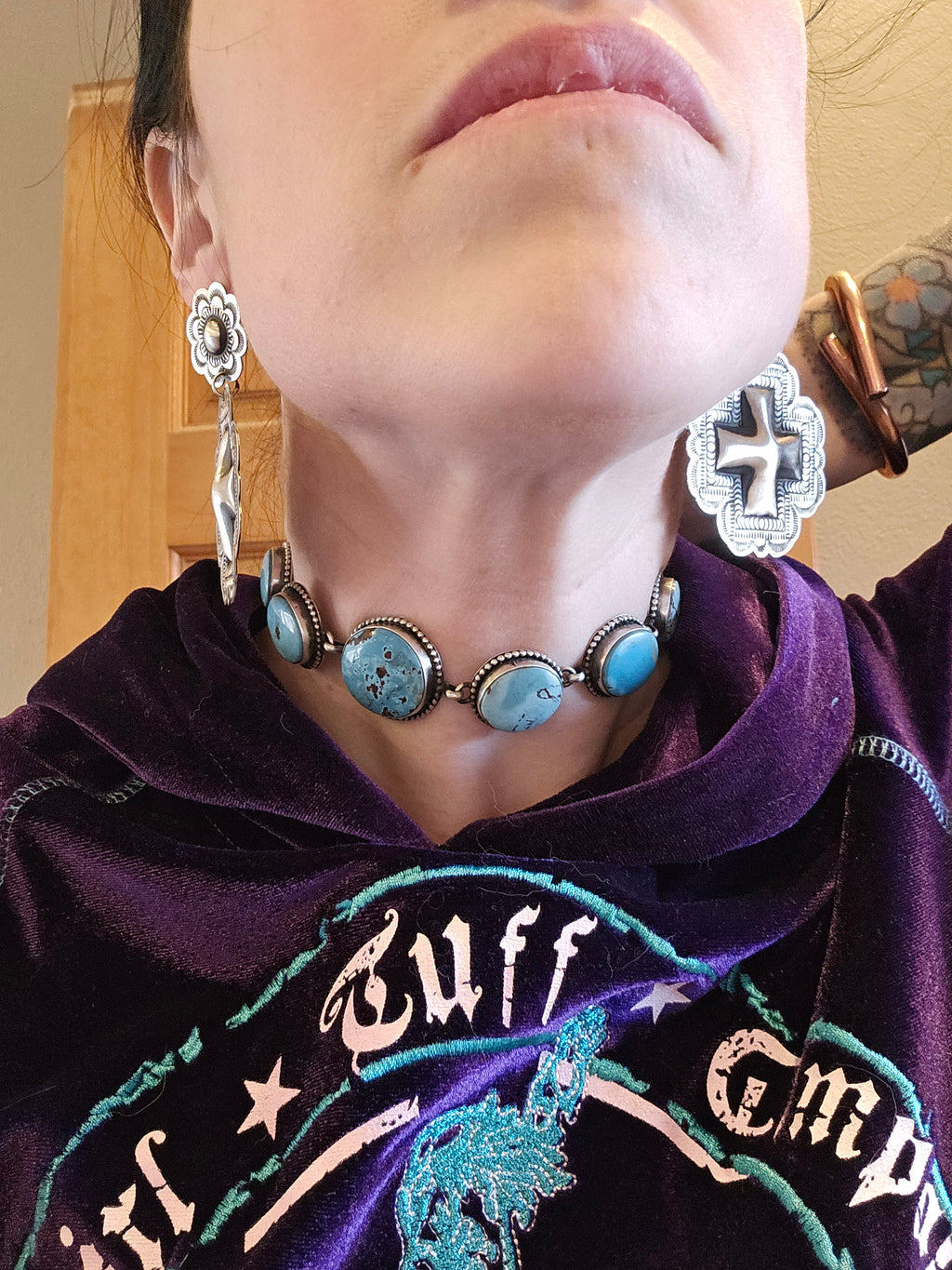 Chunky Turquoise Choker