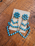 Turquoise Chandelier Earrings