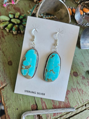 Turquoise Statement Earrings