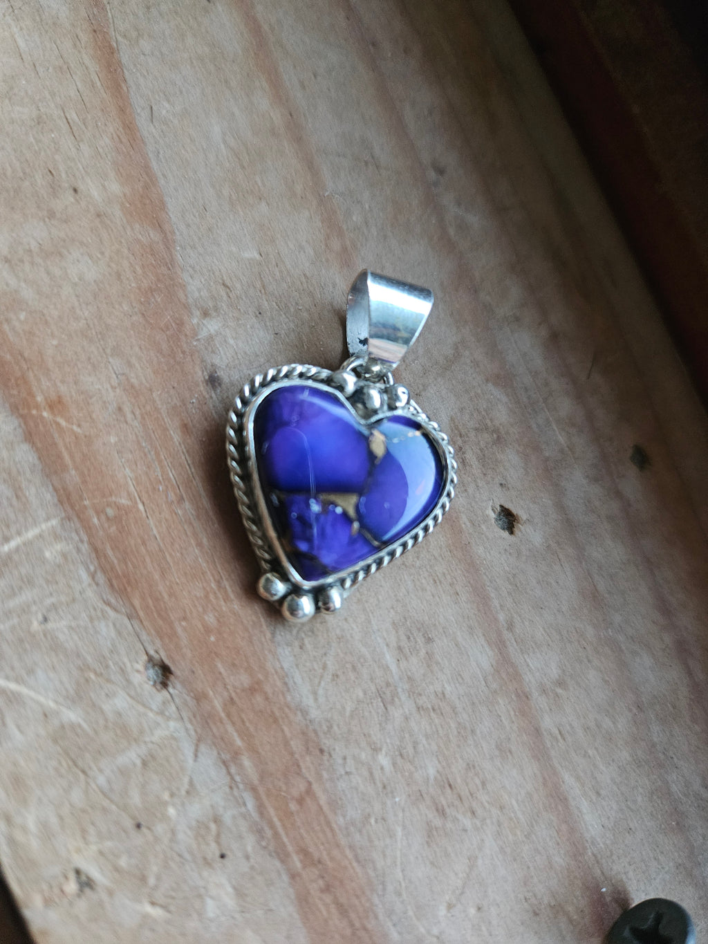 Purple Haze Dahlia Pendant