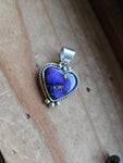 Purple Haze Dahlia Pendant