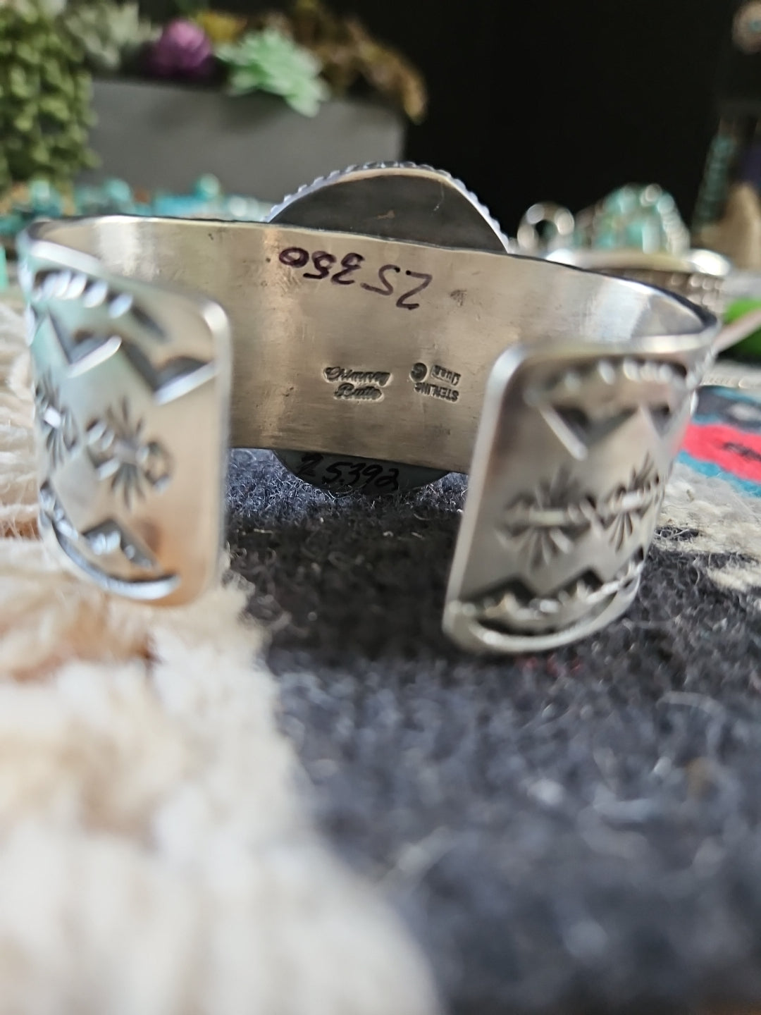Big Emerald Valley Turquoise Statement Cuff SALE