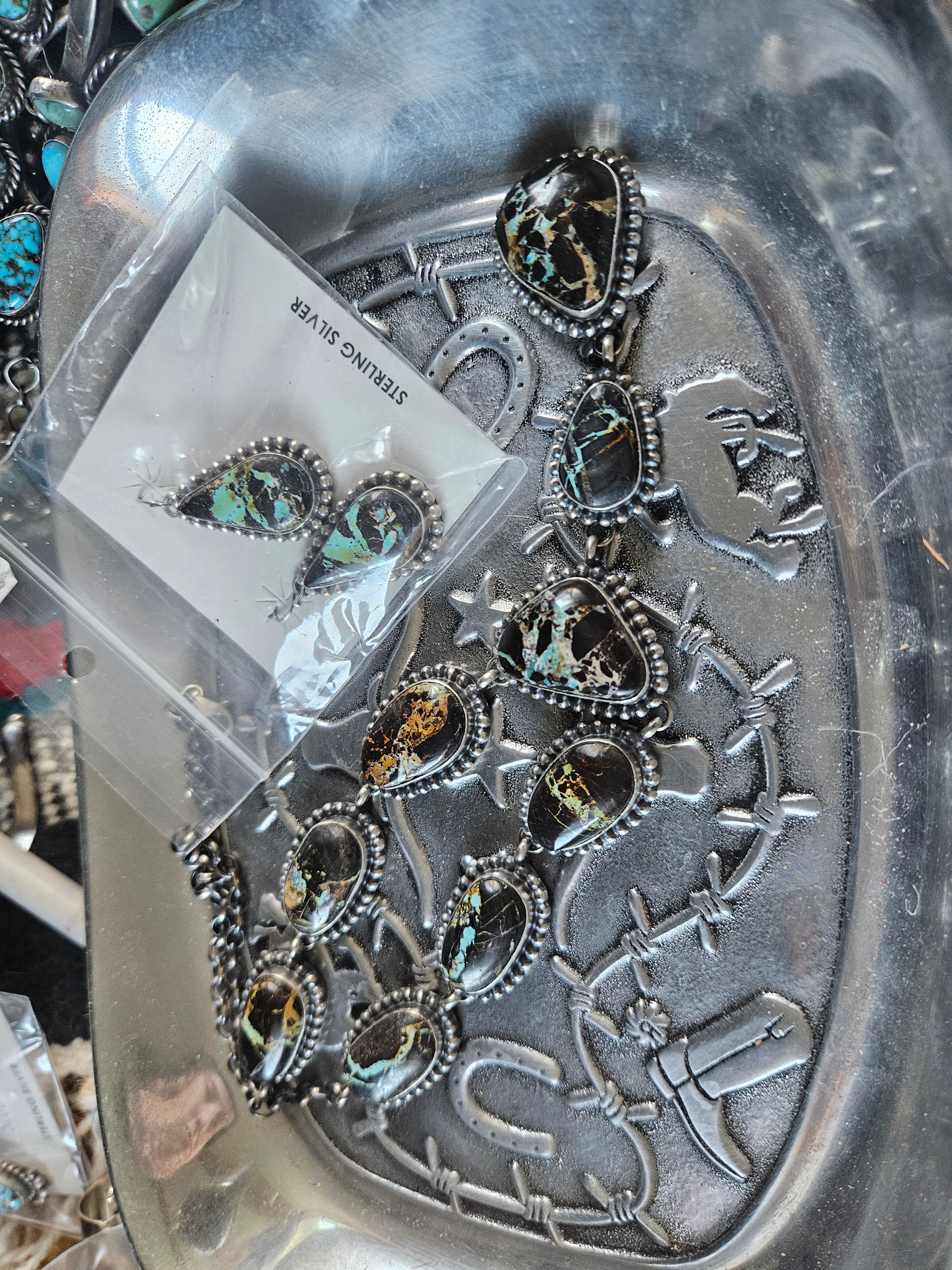 Blackjack Lariat Necklace Set SALE