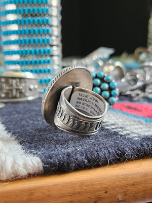 Men's Sonoran Gold Turquoise Ring SALE