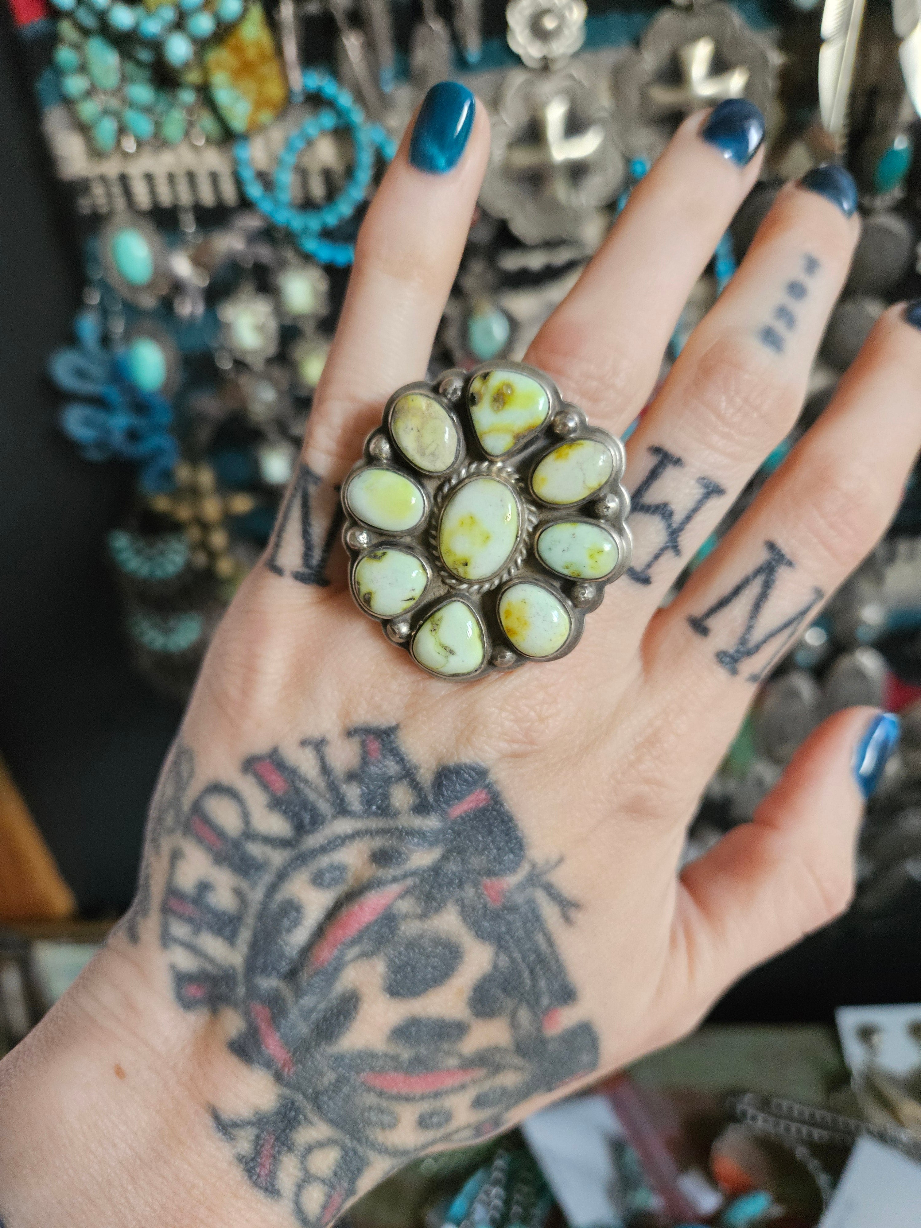 Palomino Cluster Ring SALE