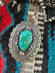 Chimney Butte Sonoran Turquoise Concho Pendant