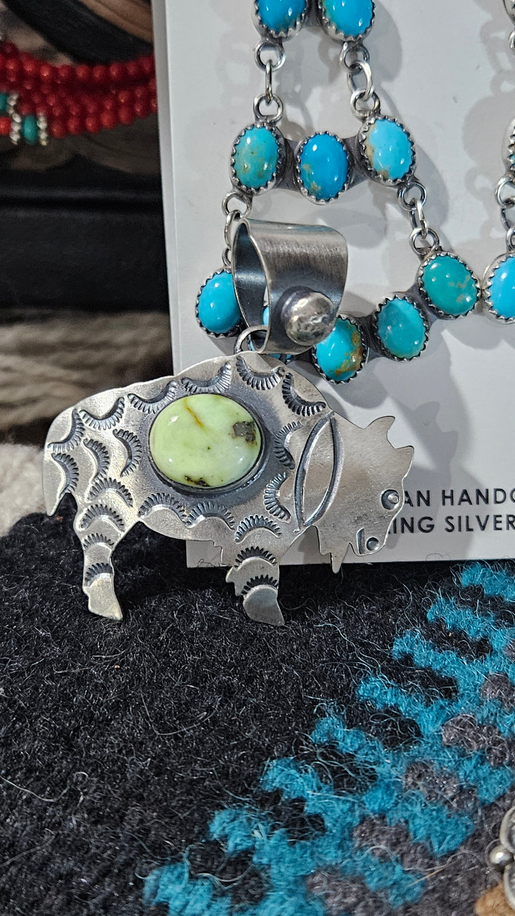 Buffalo Palomino Chimney Butte Pendant