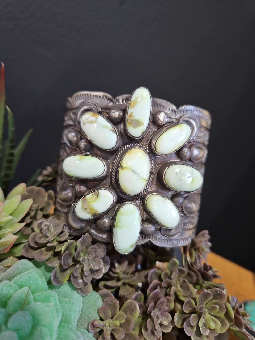 Palomino Turquoise Cluster Statement Cuff SALE