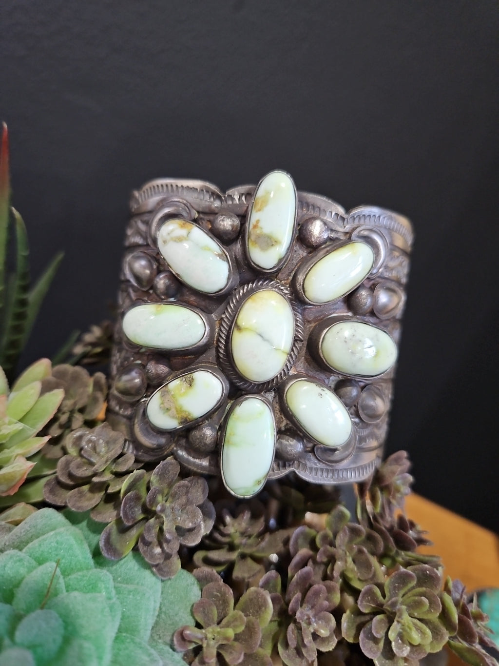 Palomino Turquoise Cluster Statement Cuff SALE