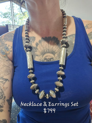 Navajo Pearls Set by Sharon Cooley