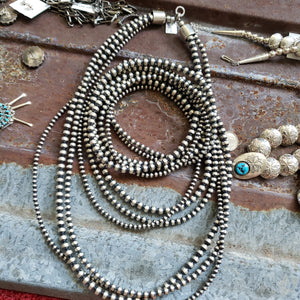 60" Three Strand Navajo Pearls SALE
