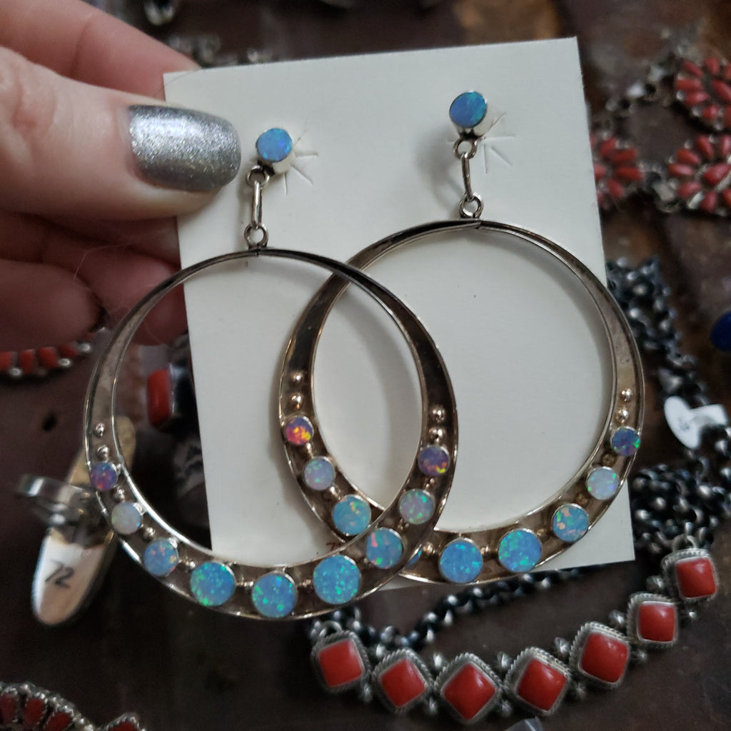 Opal Hoops SALE