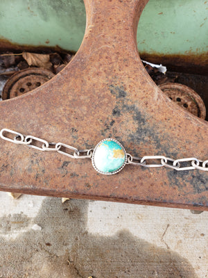 Turquoise Link Bracelet SALE