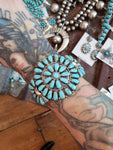 Turquoise Cluster Cuff SALE