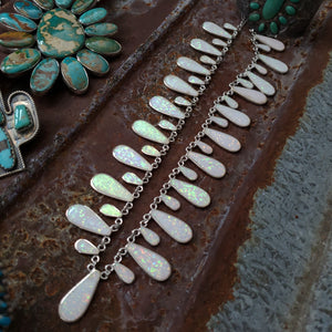 Opal necklace SALE