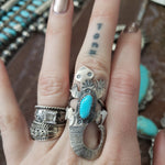 Turquoise Lizard Ring SALE
