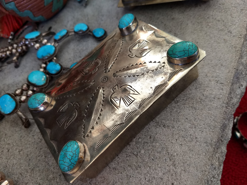 Silver Thunderbird Treasure Box