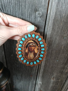 Chief Joseph Turquoise Pendant SALE