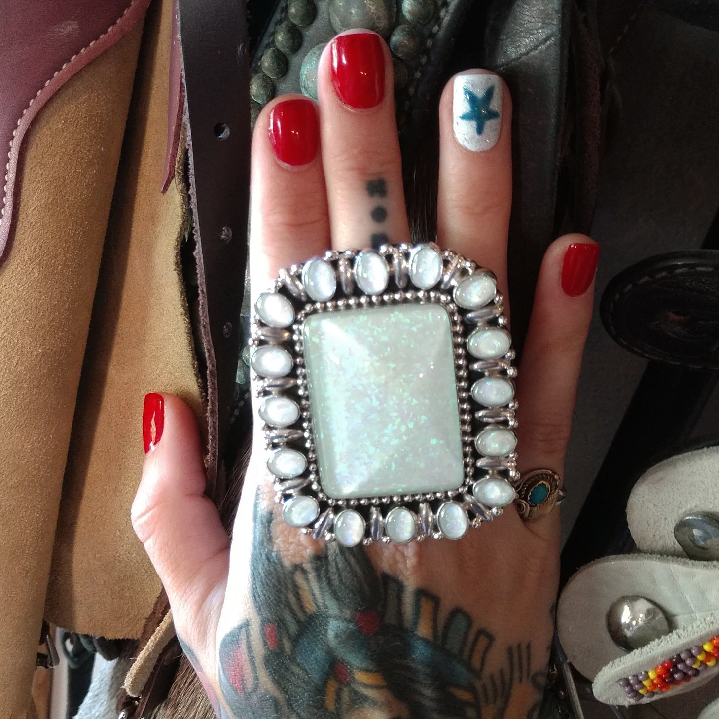 Opal Statement Ring