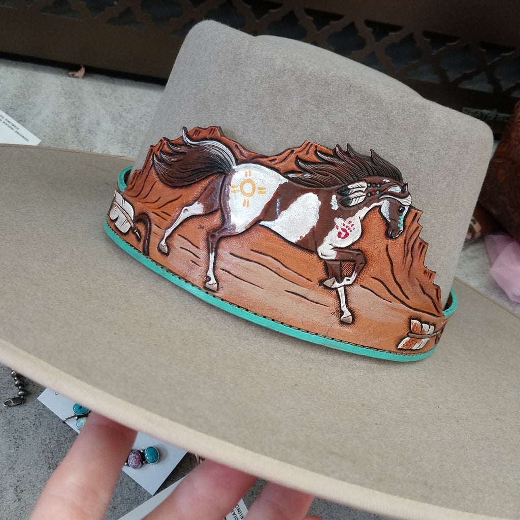 Indian Pony Hat Band