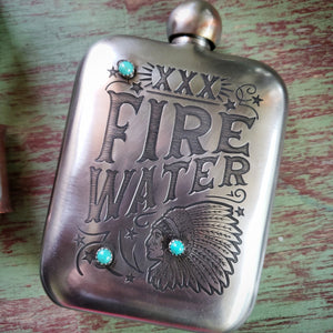 Fire Water Chief Flask