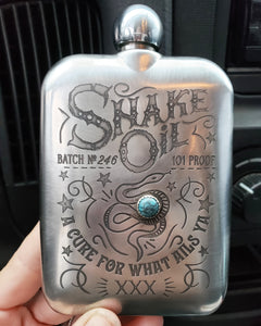 Snake Oil Flask