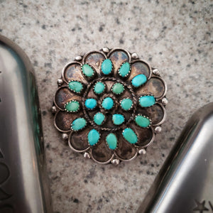 Vintage Cluster Pin