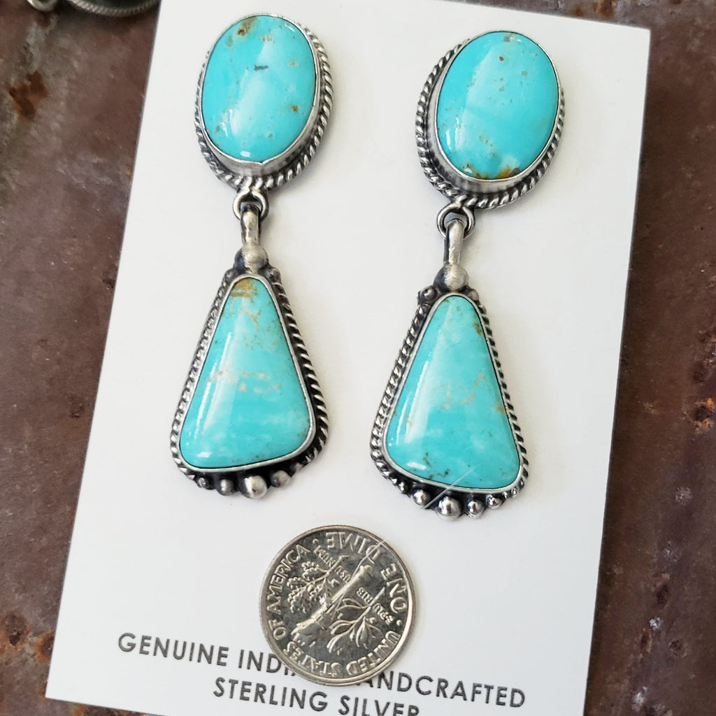 Turquoise Double Earrings