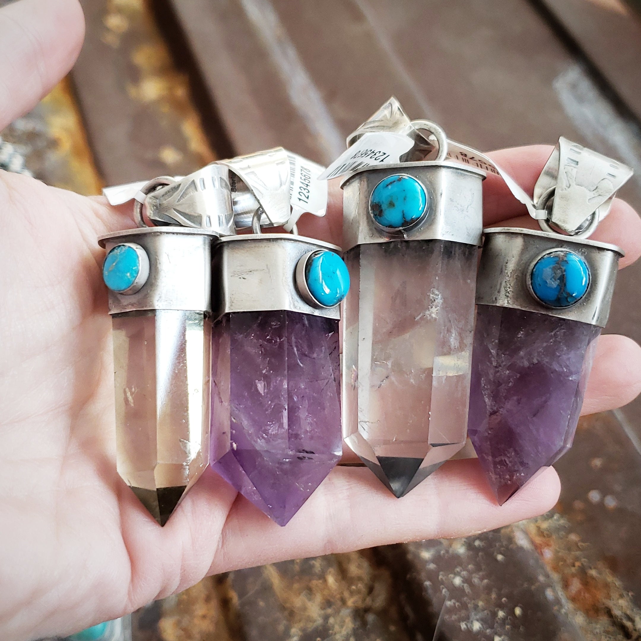 Purple Crystal Pendant SALE