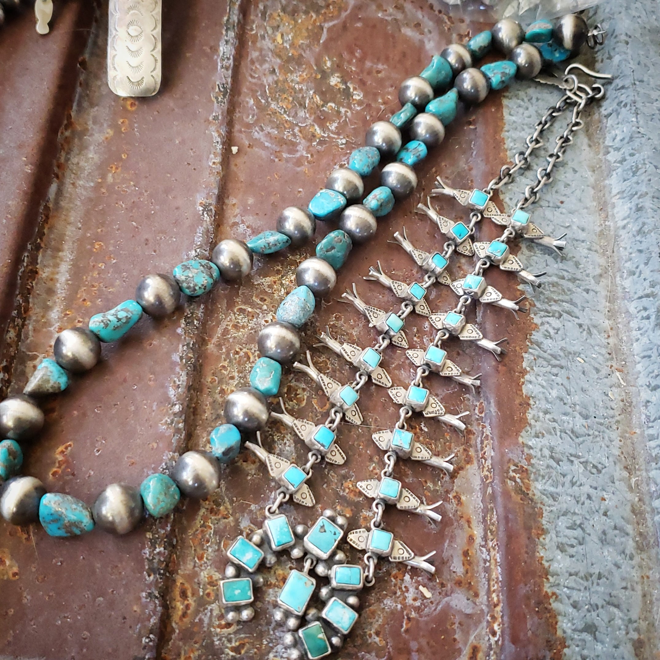 Turquoise Navajo Pearls