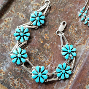 Turquoise Link Bracelet SALE