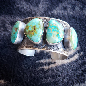 Verde Valley Huge Turquoise Statement Cuff SALE