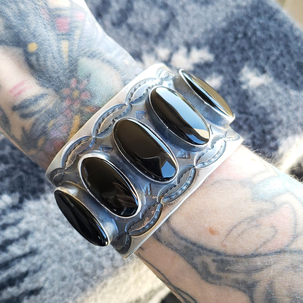 Onyx Statement Cuff SALE